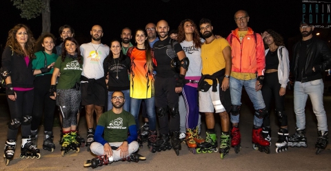 Salti, acrobazie e corse in citt�: sui rollerblade alla scoperta dei "Pattinatori di Bari"
